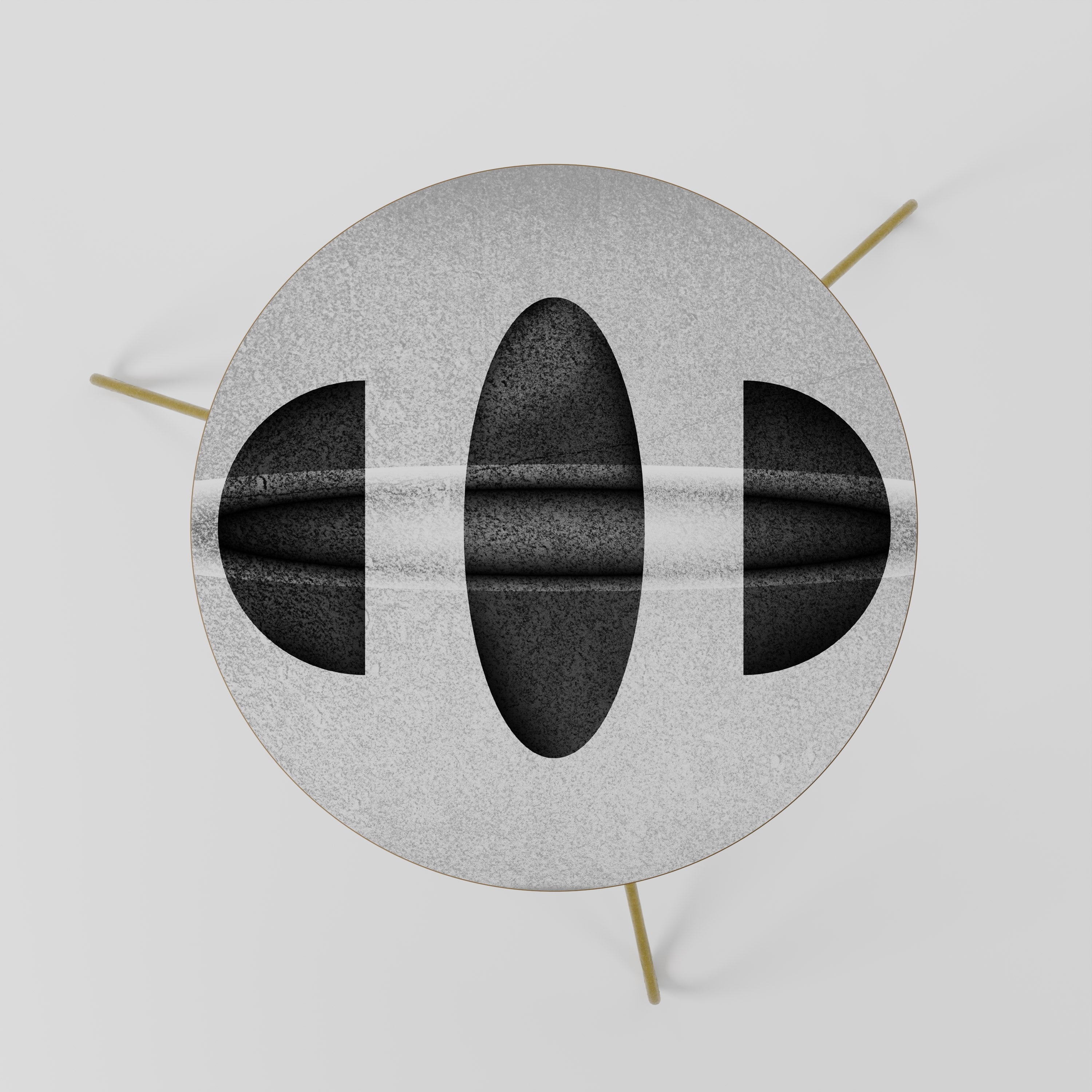 OBSIDIAN ODYSSEY Mesa de Centro 60