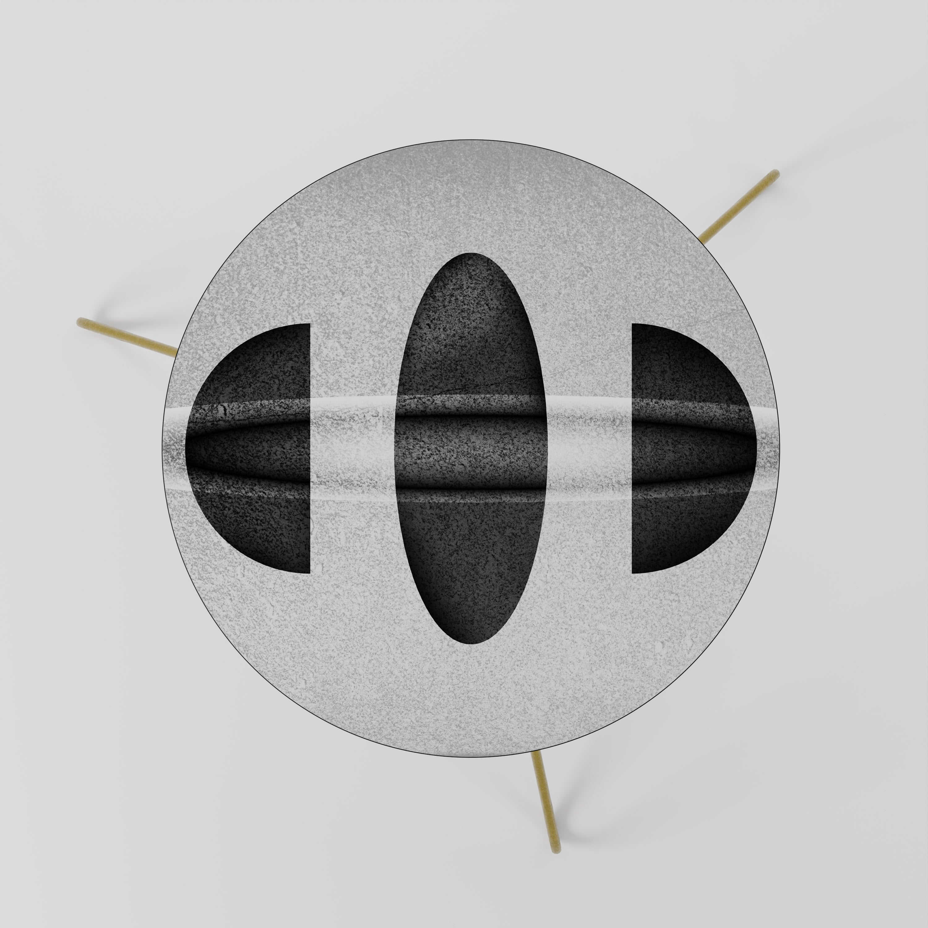 OBSIDIAN ODYSSEY Mesa de Centro 60