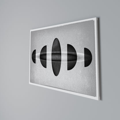 OBSIDIAN ODYSSEY Horizontal Canvas Print