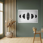 OBSIDIAN ODYSSEY Peel and Stick Horizontal Poster