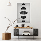 OBSIDIAN ODYSSEY Peel and Stick Vertical Poster