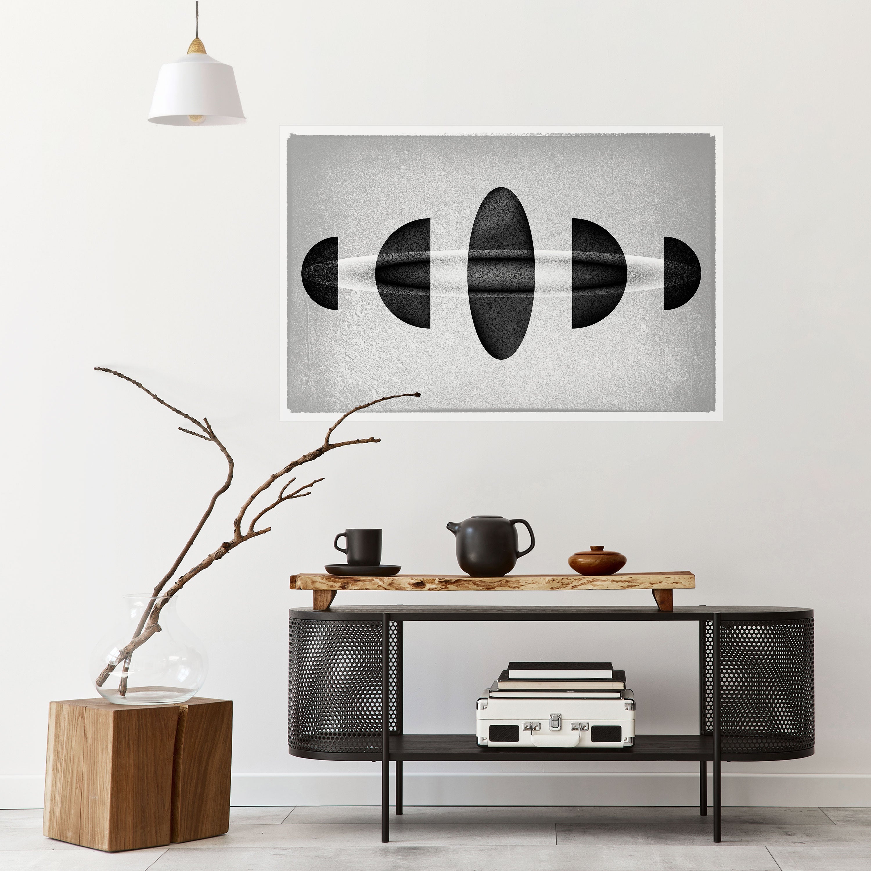 OBSIDIAN ODYSSEY Poster Horizontal Autocolante