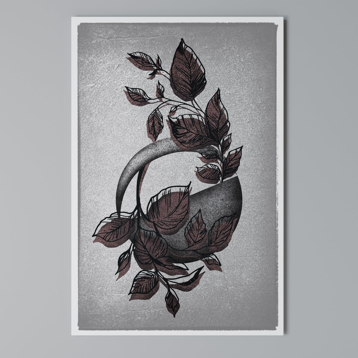 GRAPHIC WONDER Quadro em tela vertical
