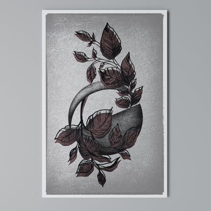 GRAPHIC WONDER Quadro em tela vertical