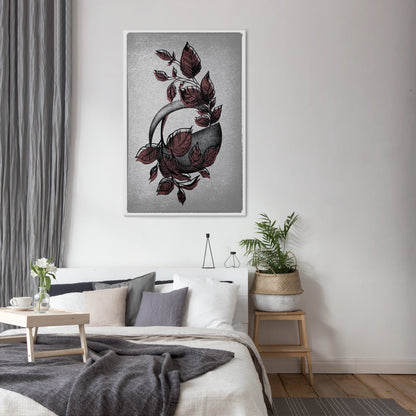GRAPHIC WONDER Quadro em tela vertical