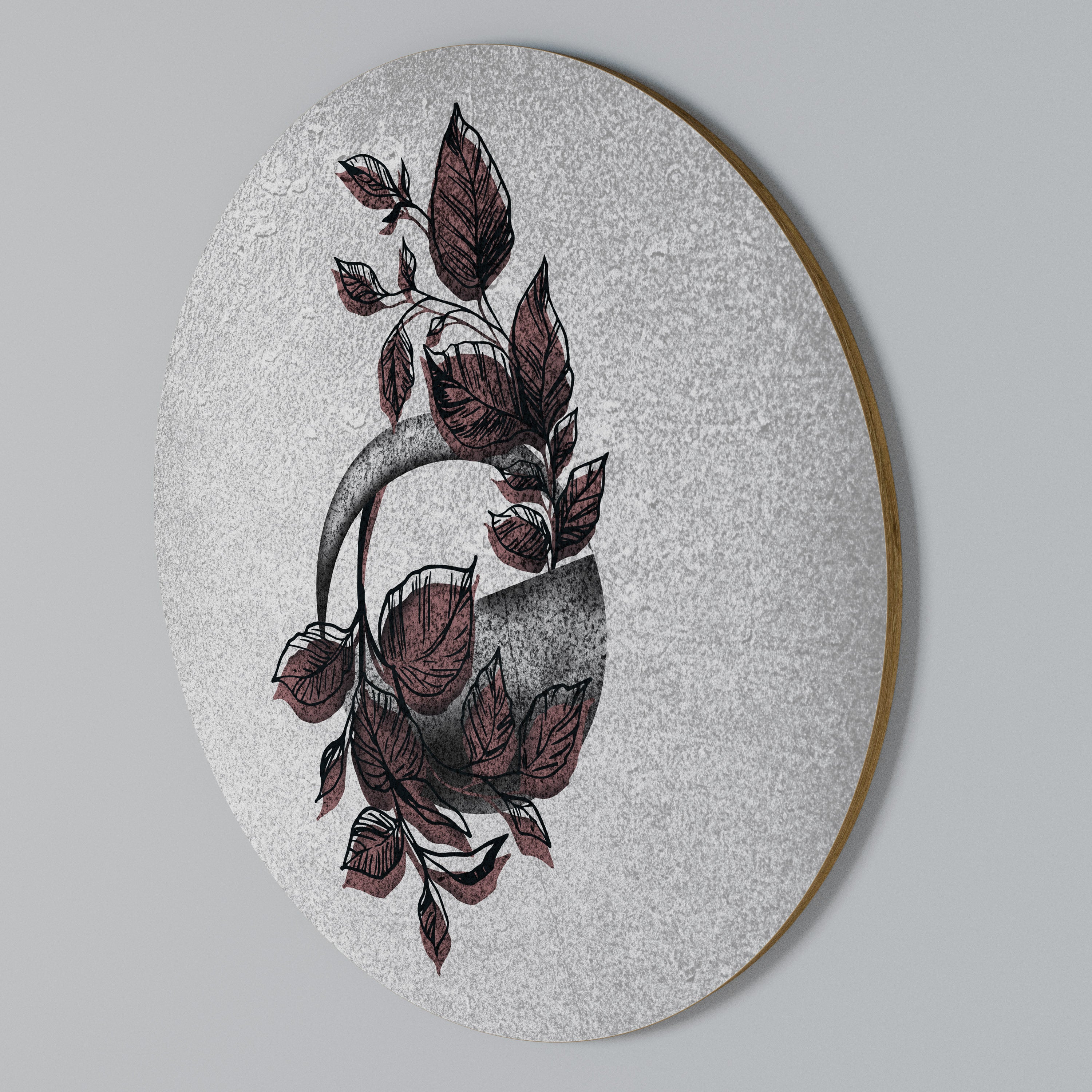 GRAPHIC WONDER Arte de Parede Redonda