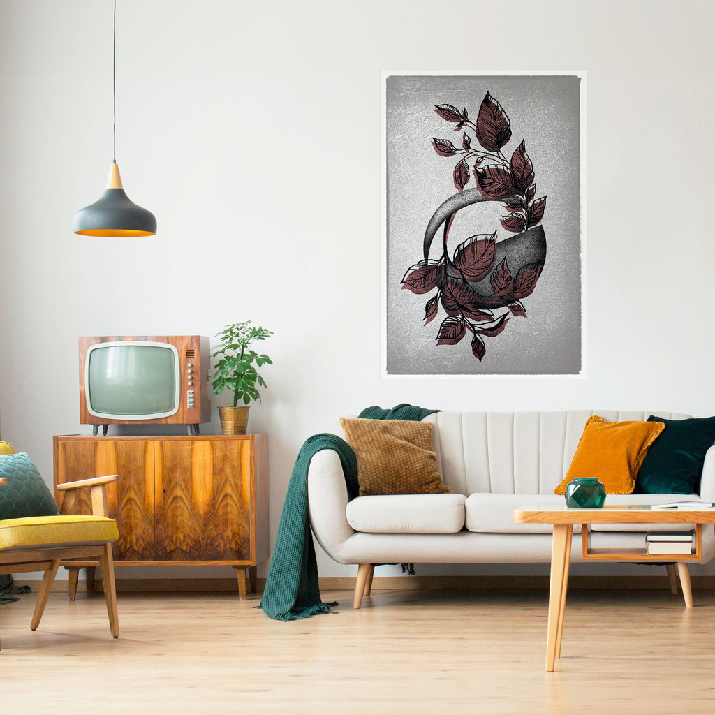 GRAPHIC WONDER Peel and Stick Vertical Poster