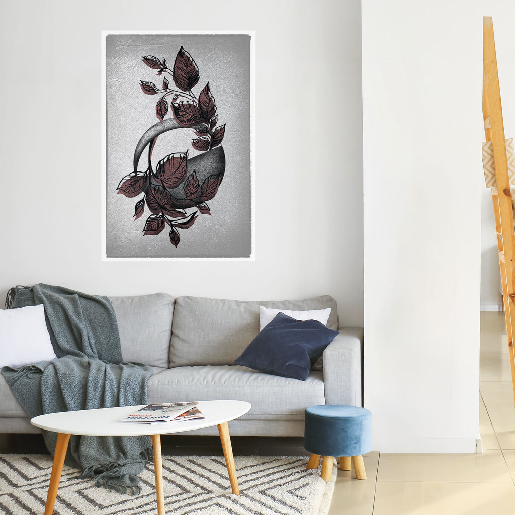 GRAPHIC WONDER Peel and Stick Vertical Poster