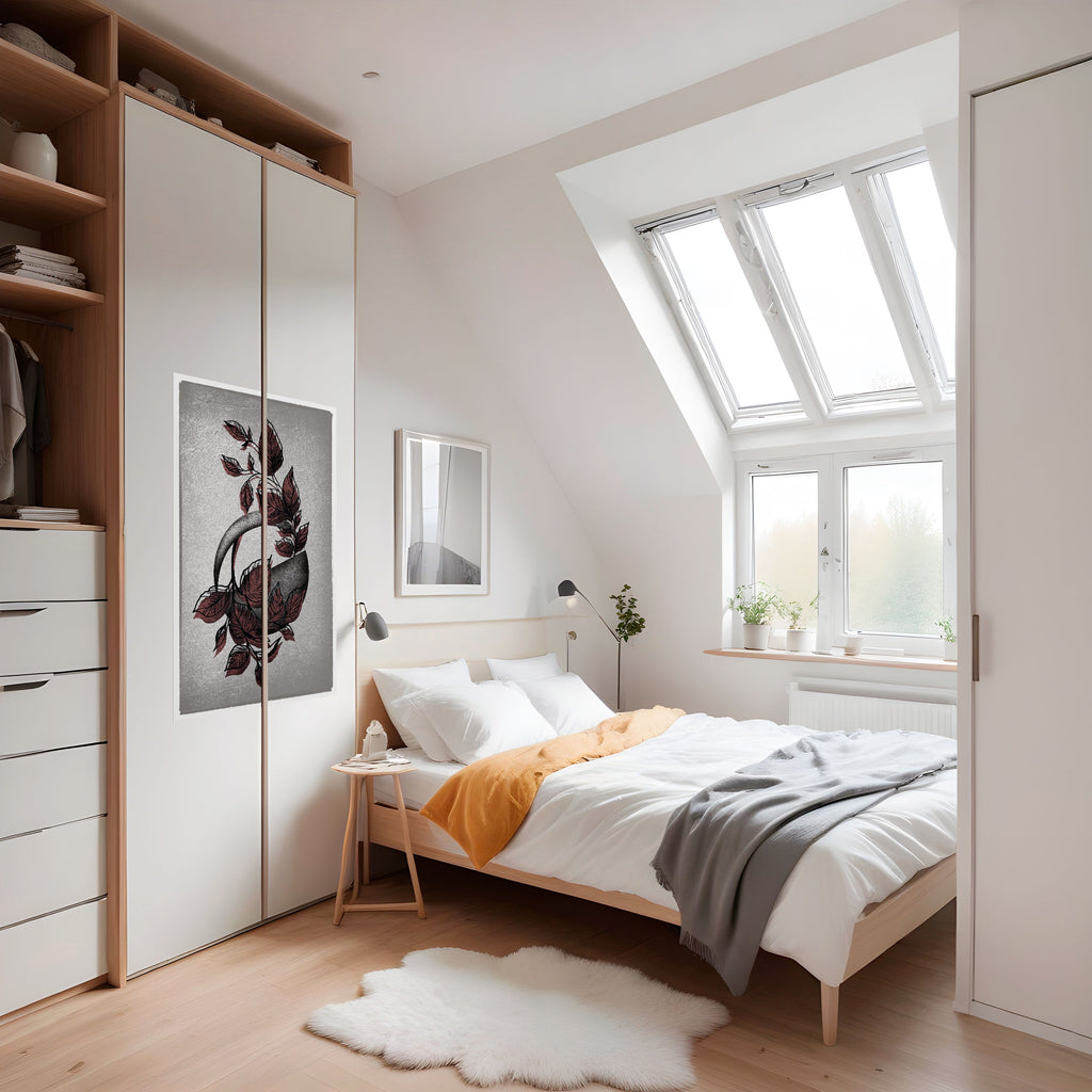 GRAPHIC WONDER Peel and Stick Vertical Poster