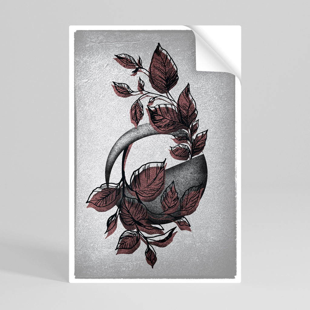 GRAPHIC WONDER Peel and Stick Vertical Poster