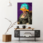 BAROQUE CHIC Peel and Stick Vertical Poster