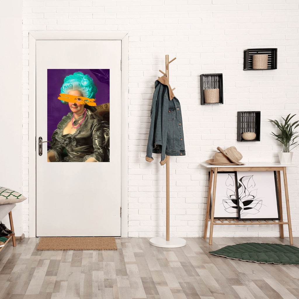 BAROQUE CHIC Peel and Stick Vertical Poster