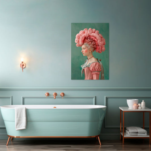 BAROQUE FUSION Quadro em tela vertical