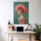 BAROQUE FUSION Peel and Stick Vertical Poster