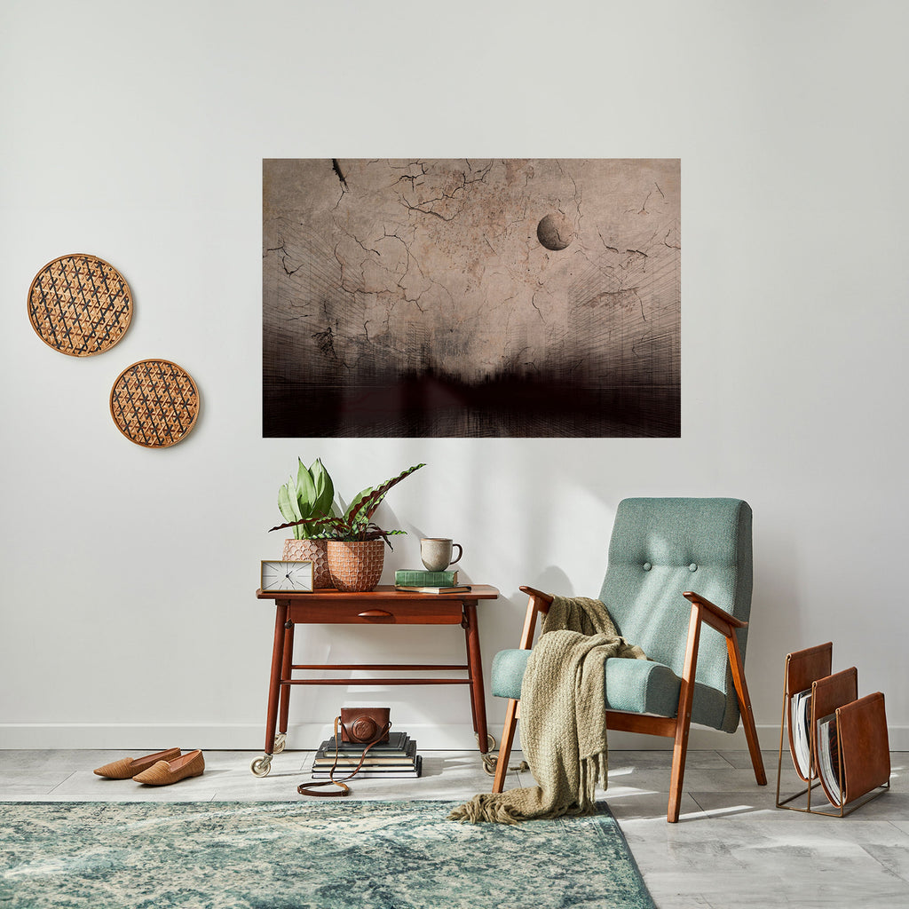 MOONBEAM THOUGHTS Poster Horizontal Autocolante