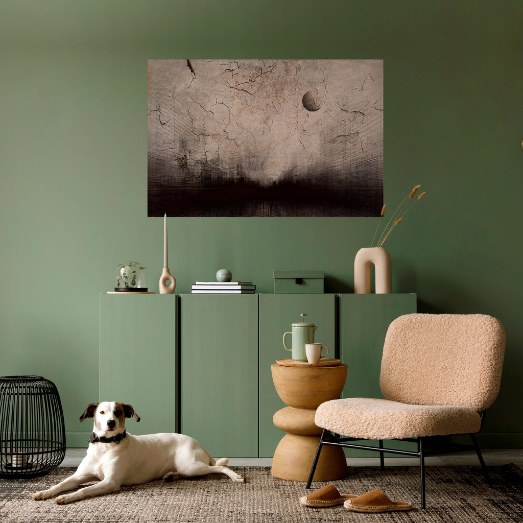 MOONBEAM THOUGHTS Poster Horizontal Autocolante