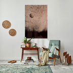 MOONBEAM THOUGHTS Peel and Stick Vertical Poster