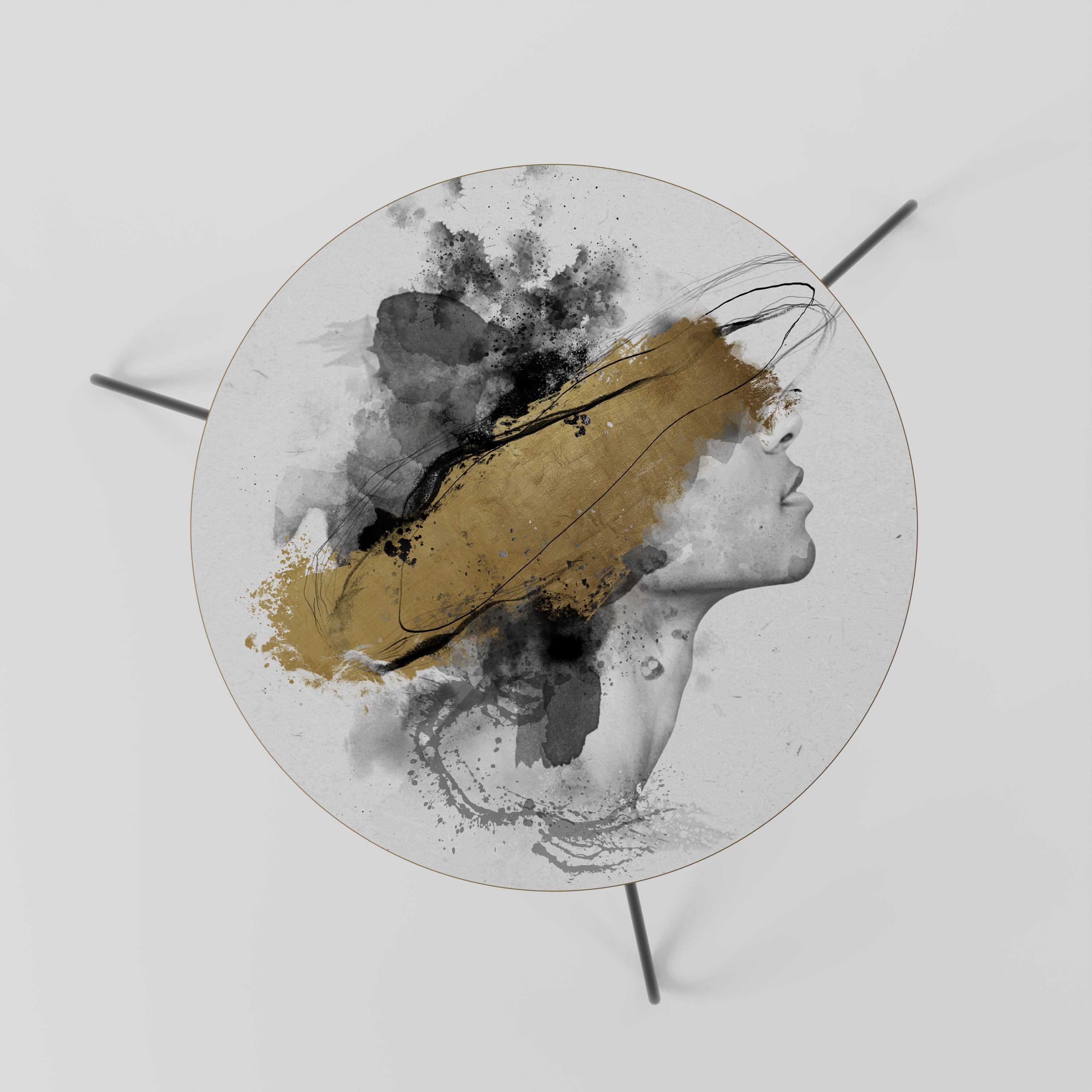 GILDED BLINDNESS Mesa de Centro 60