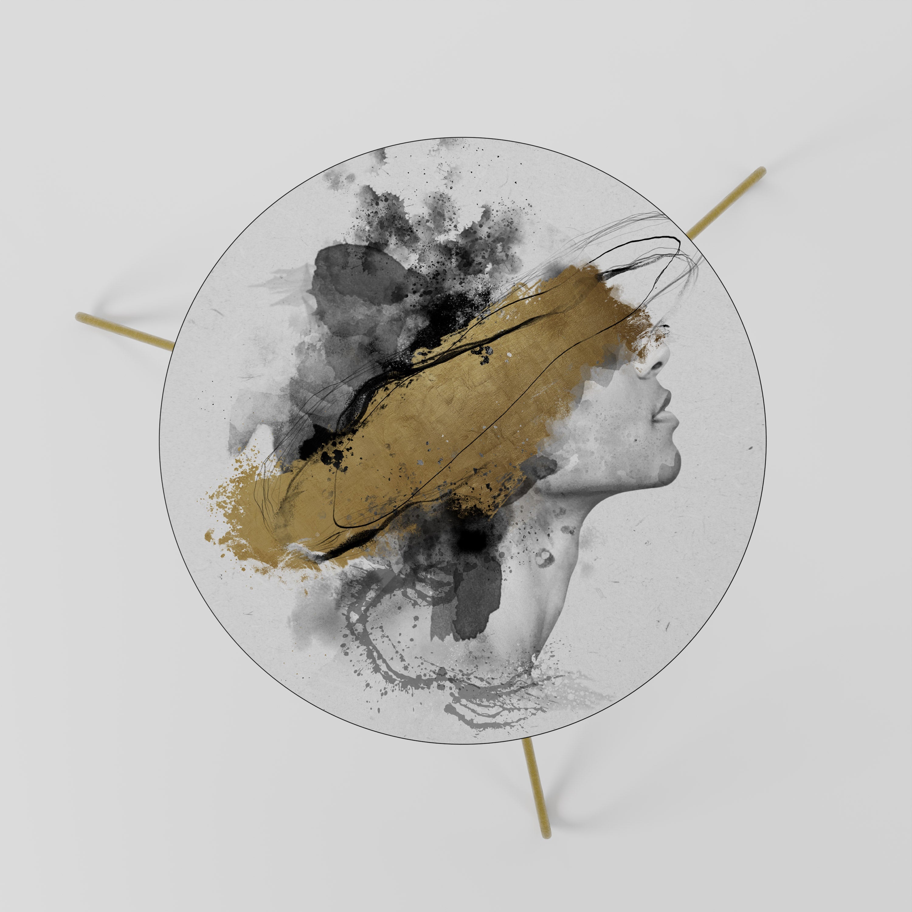 GILDED BLINDNESS Mesa de Centro 60