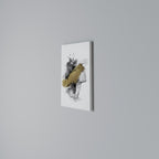 GILDED BLINDNESS Vertical Canvas Print
