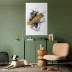 GILDED BLINDNESS Peel and Stick Vertical Poster