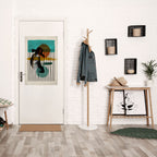 INKWELL TURQOISE Poster Vertical Autocolante