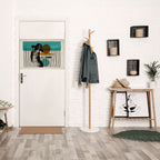 INKWELL TURQOISE Poster Horizontal Autocolante