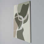 ART OF GREEN Vertical Canvas Print