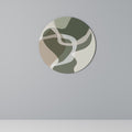 ART OF GREEN Quadro Redondo Decorativo