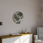 ART OF GREEN Quadro Redondo Decorativo