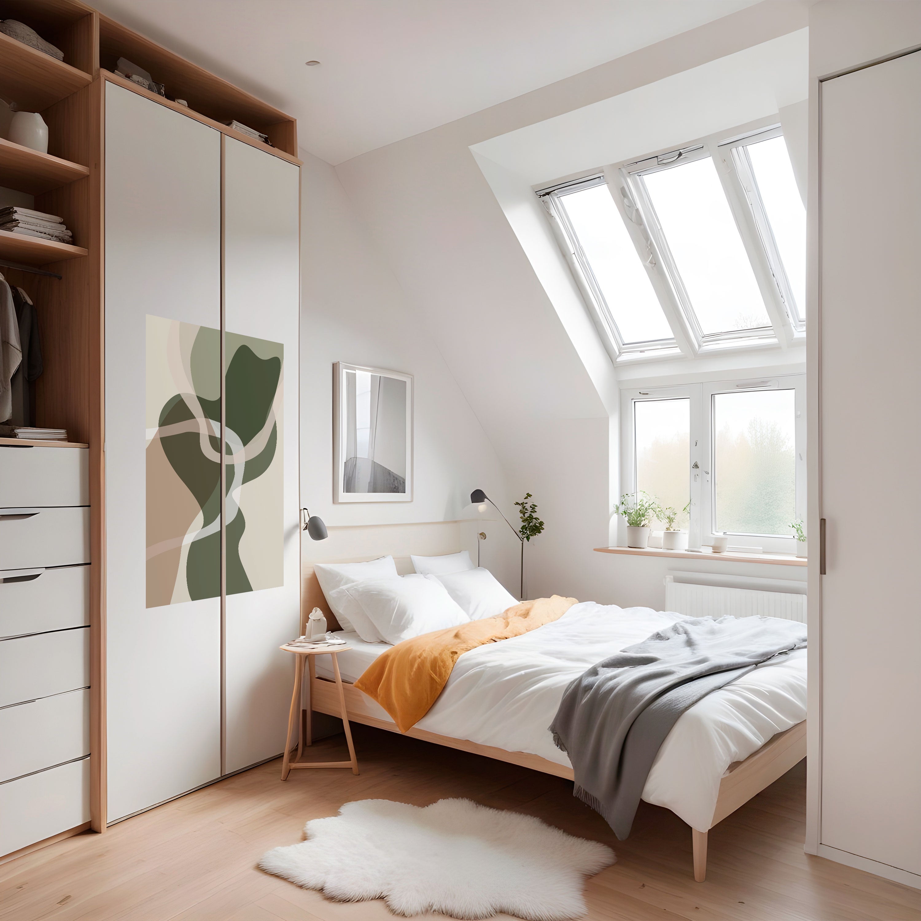 ART OF GREEN Poster Vertical Autocolante