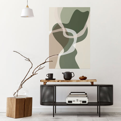 ART OF GREEN Poster Vertical Autocolante