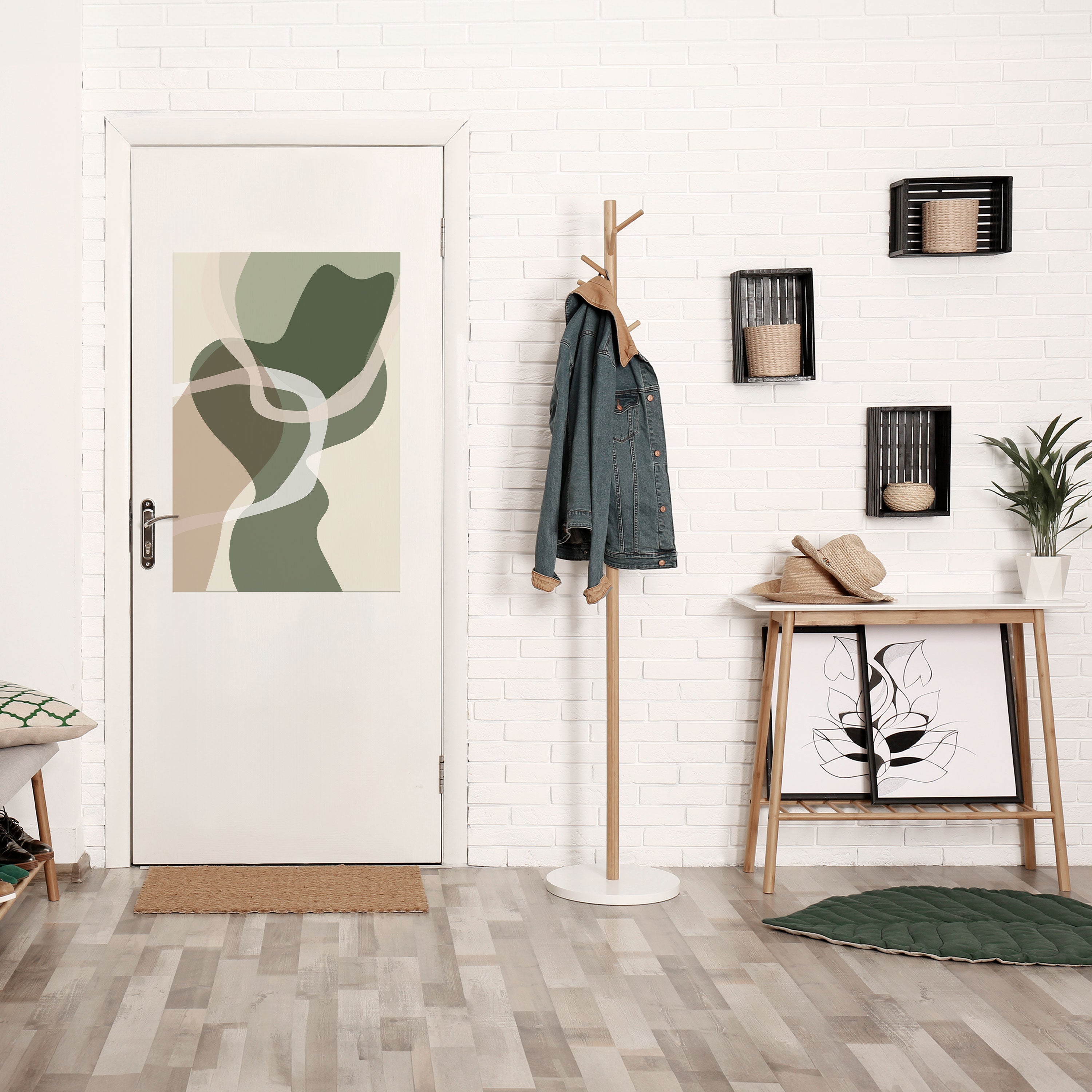 ART OF GREEN Poster Vertical Autocolante