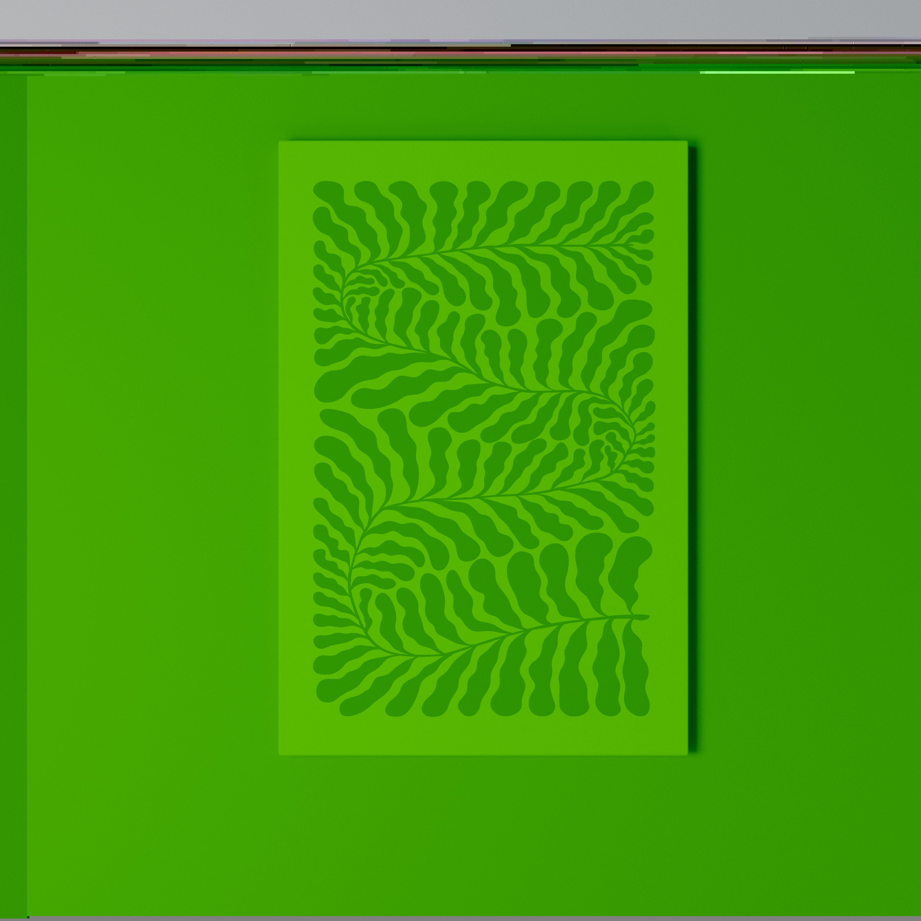 VERDURE LABIRYNTH Vertical Canvas Print