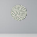 VERDURE LABIRYNTH Round Wall Art