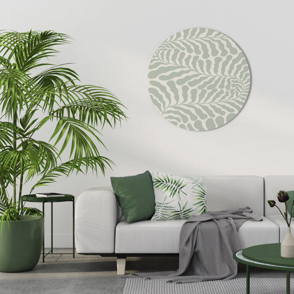 VERDURE LABIRYNTH Round Wall Art