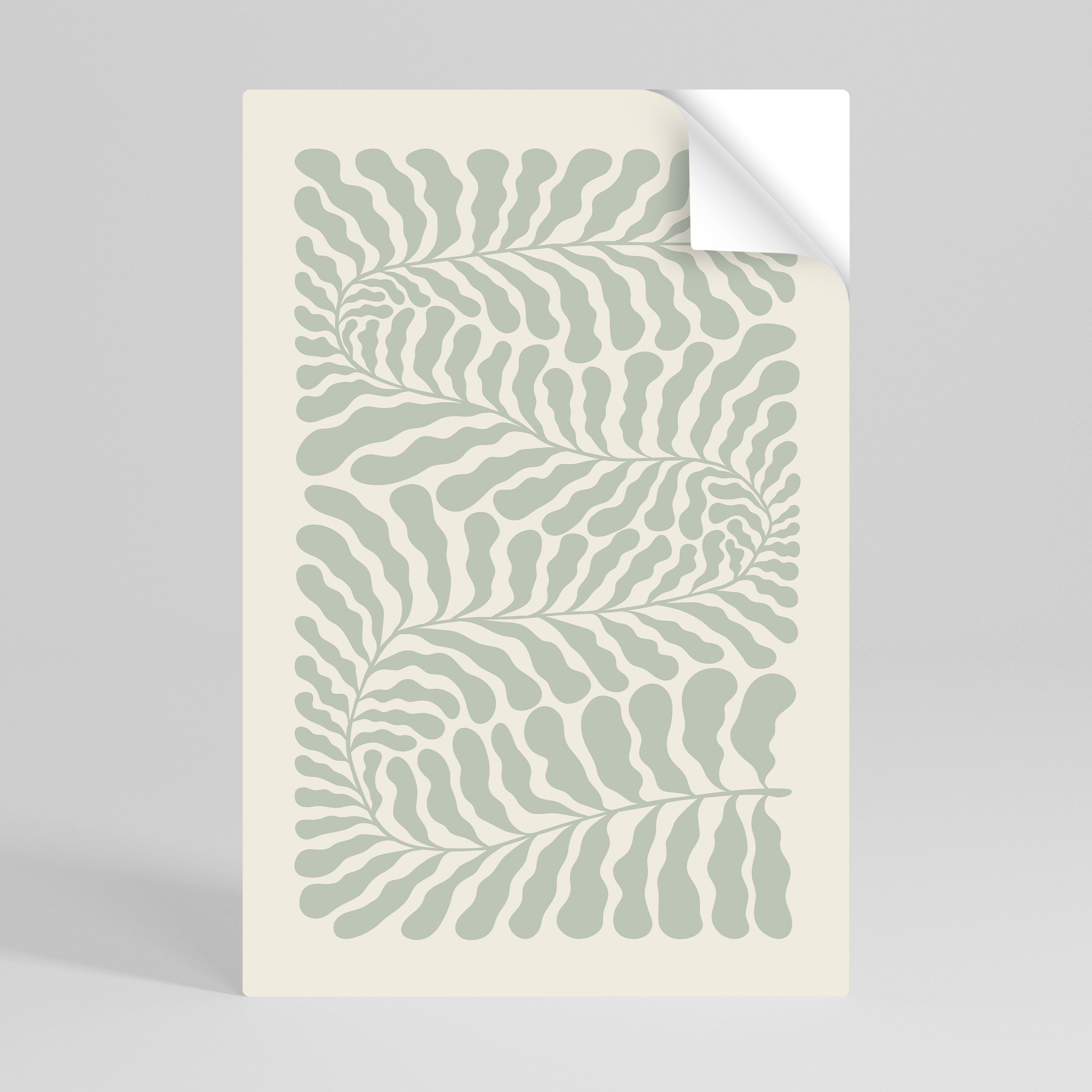 VERDURE LABIRYNTH Póster Autocolante Vertical