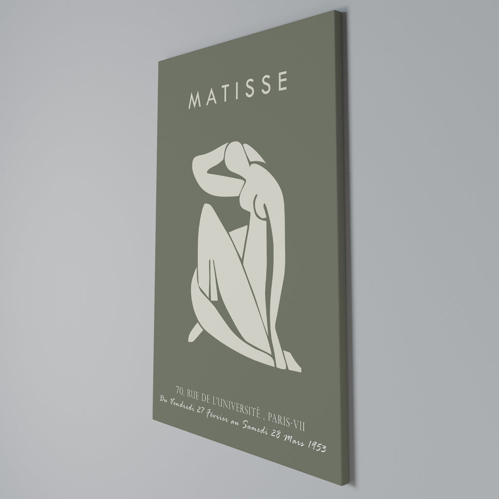 MATISSE NUDES Vertical Canvas Print