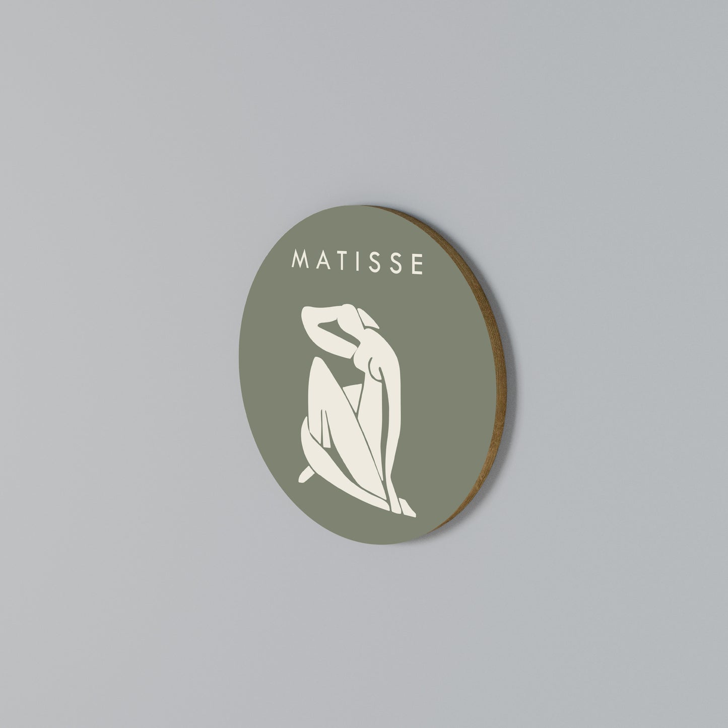 MATISSE NUDES Arte de Parede Redonda