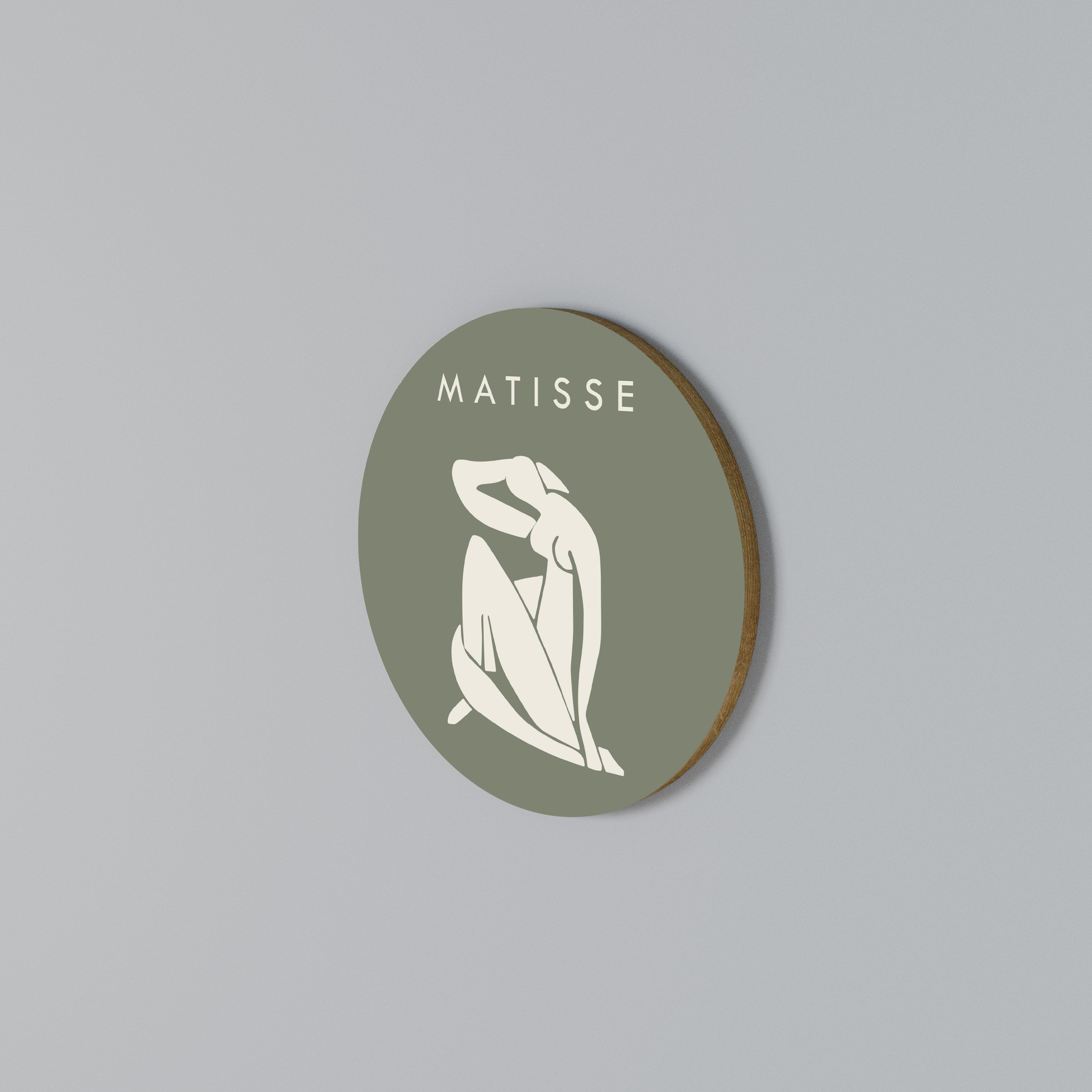 MATISSE NUDES Arte de Parede Redonda