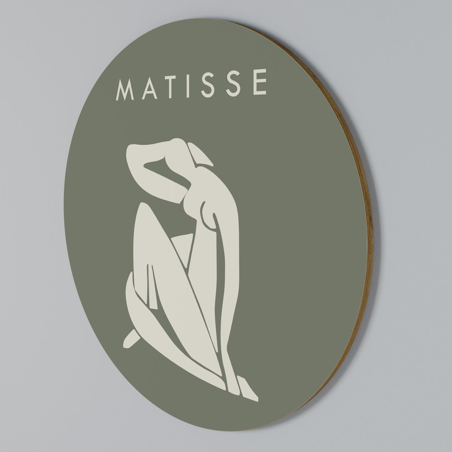 MATISSE NUDES Arte de Parede Redonda