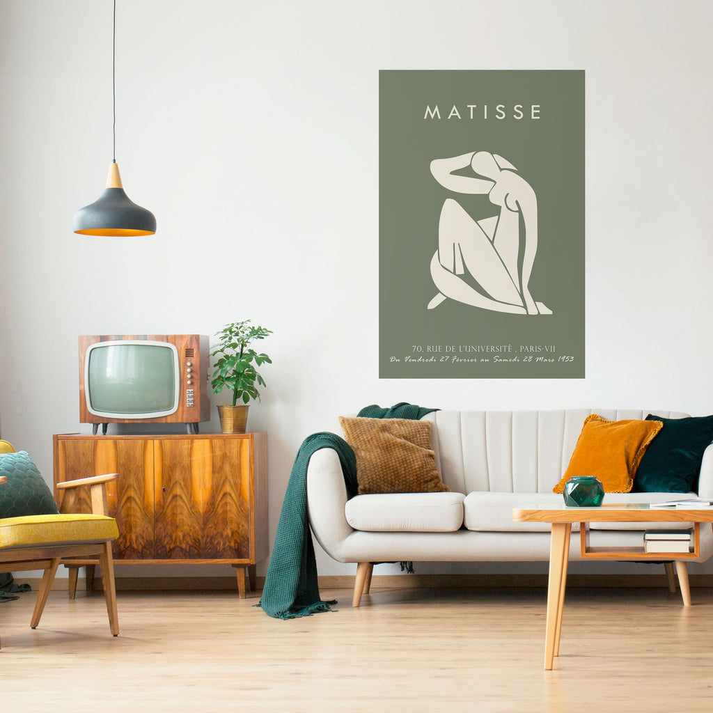 MATISSE NUDES Peel and Stick Vertical Poster