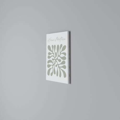SHAPE OF MATISSE Quadro em tela vertical
