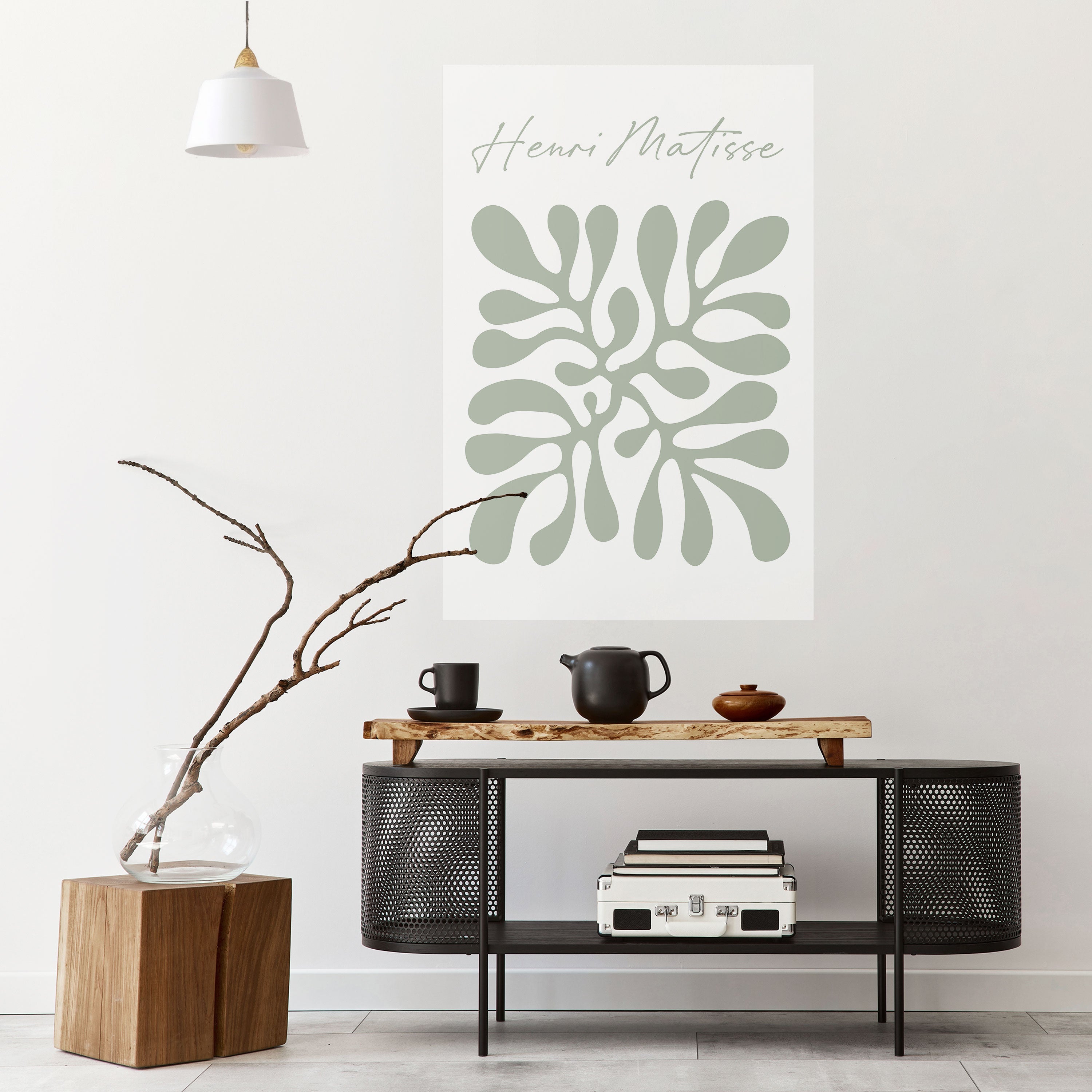 SHAPE OF MATISSE Peel and Stick Vertical Poster