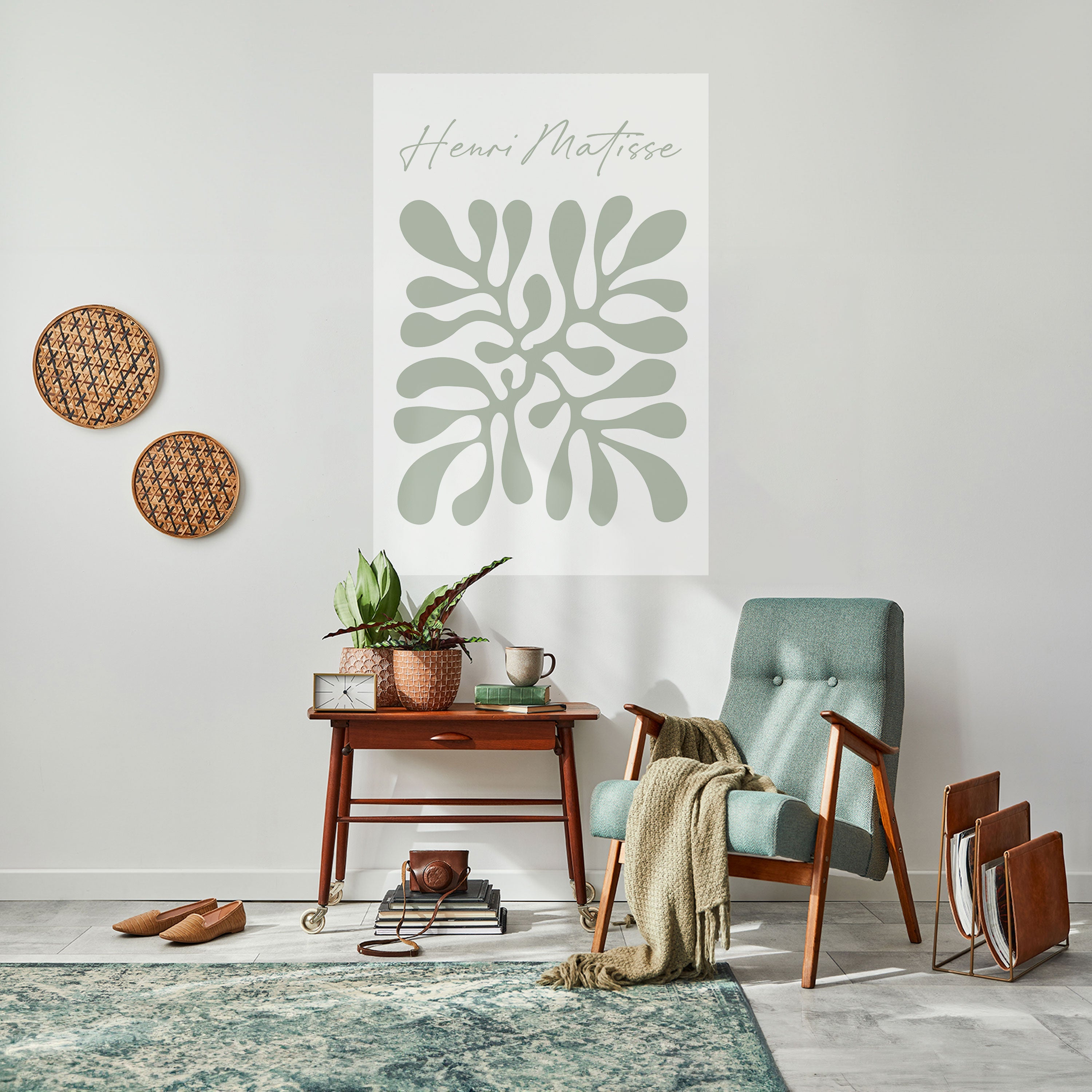 SHAPE OF MATISSE Peel and Stick Vertical Poster