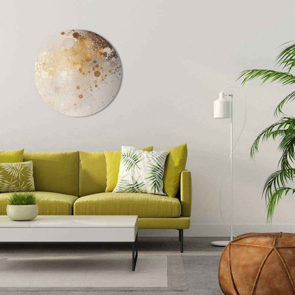 PRECIOUS CADENCE Quadro Redondo Decorativo