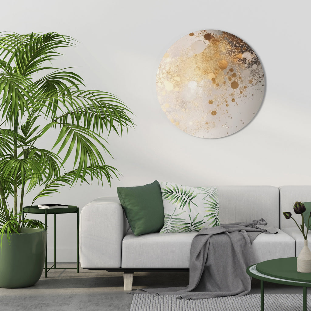 PRECIOUS CADENCE Quadro Redondo Decorativo