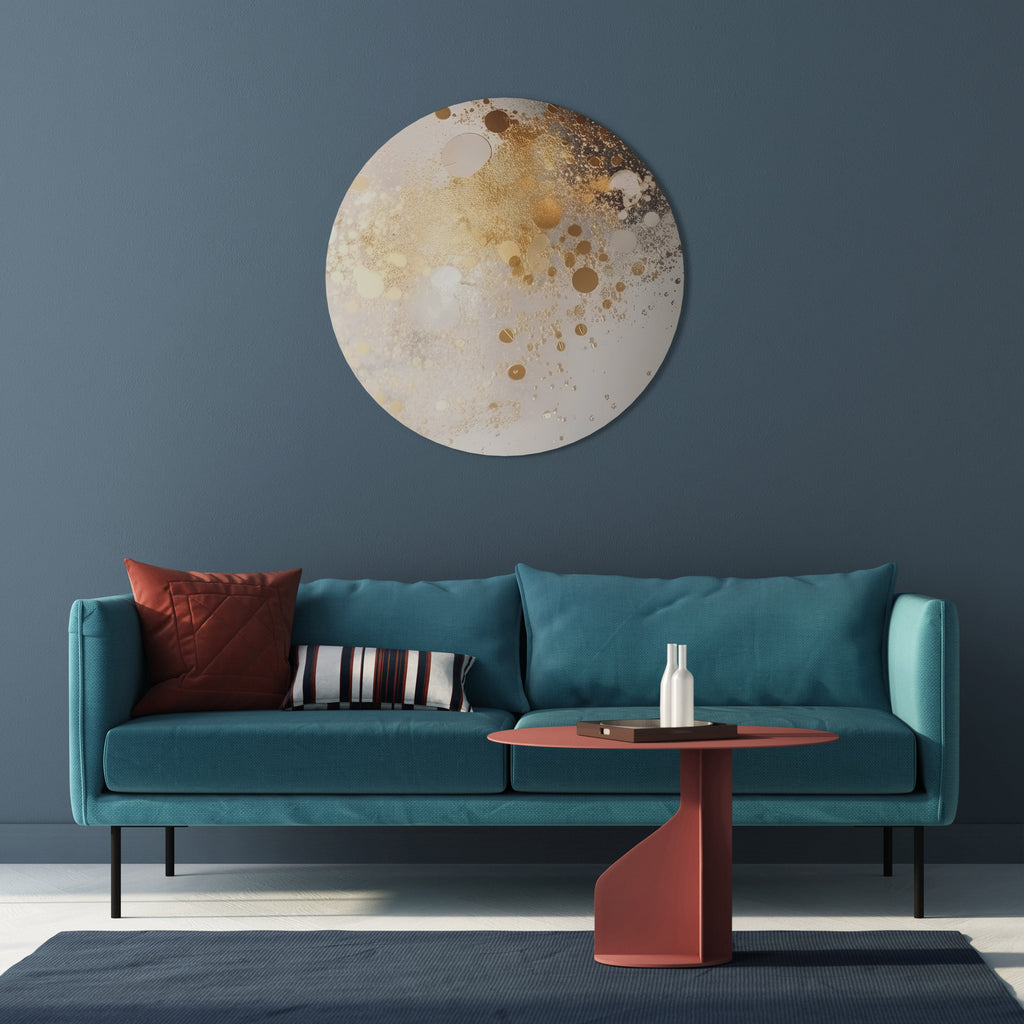 PRECIOUS CADENCE Quadro Redondo Decorativo