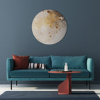 PRECIOUS CADENCE Quadro Redondo Decorativo