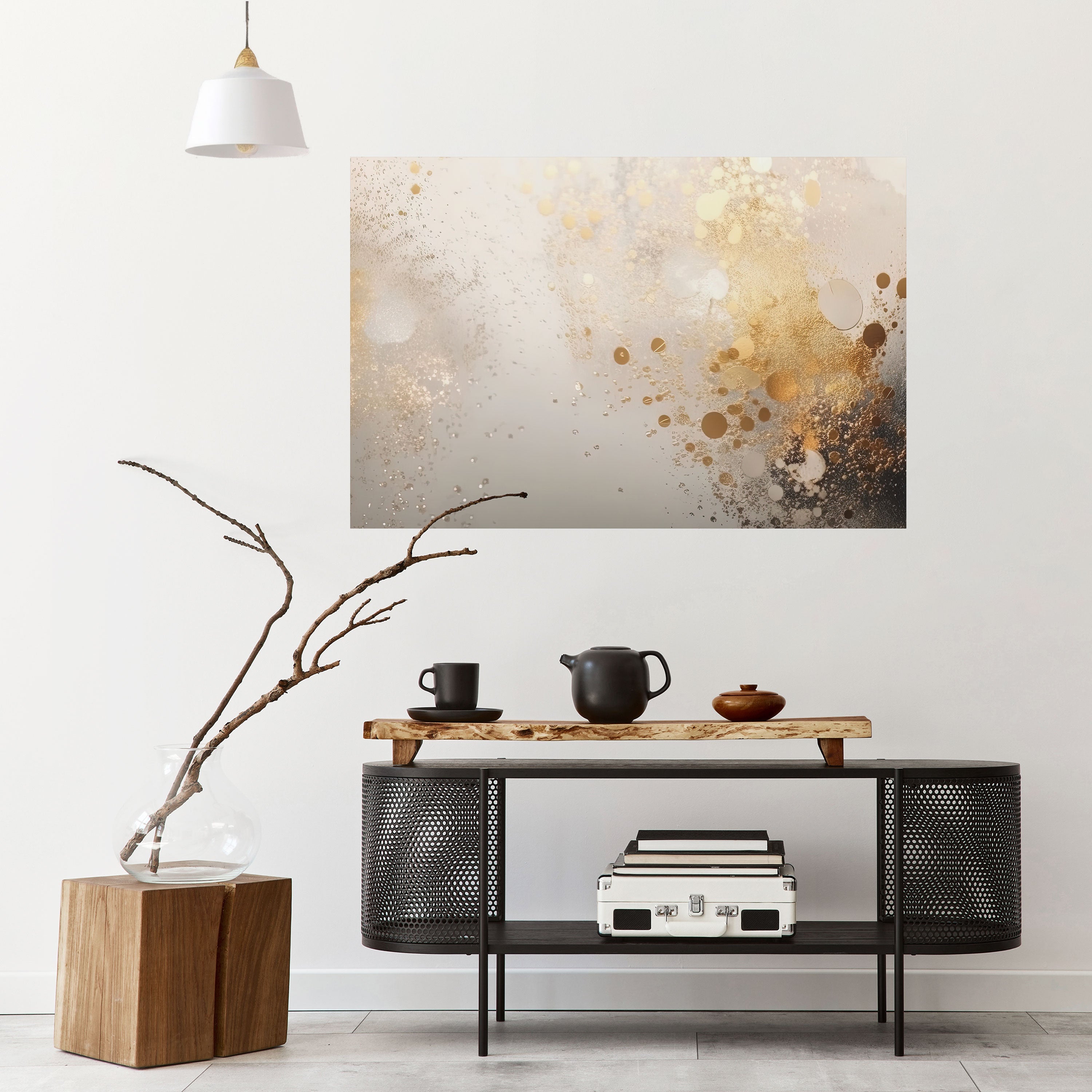 PRECIOUS CADENCE Peel and Stick Horizontal Poster